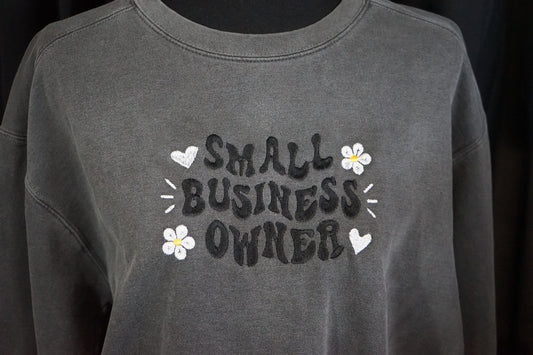 Small Business Owner Sweater MEDIUM